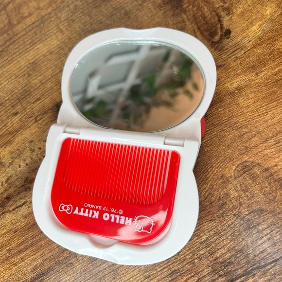 Hello Kitty Hair Hello Kitty Compact Mirror With Comb Poshmark